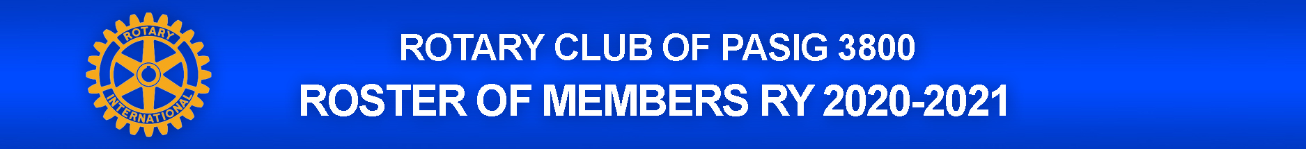 Rotary Club of Pasig 3800